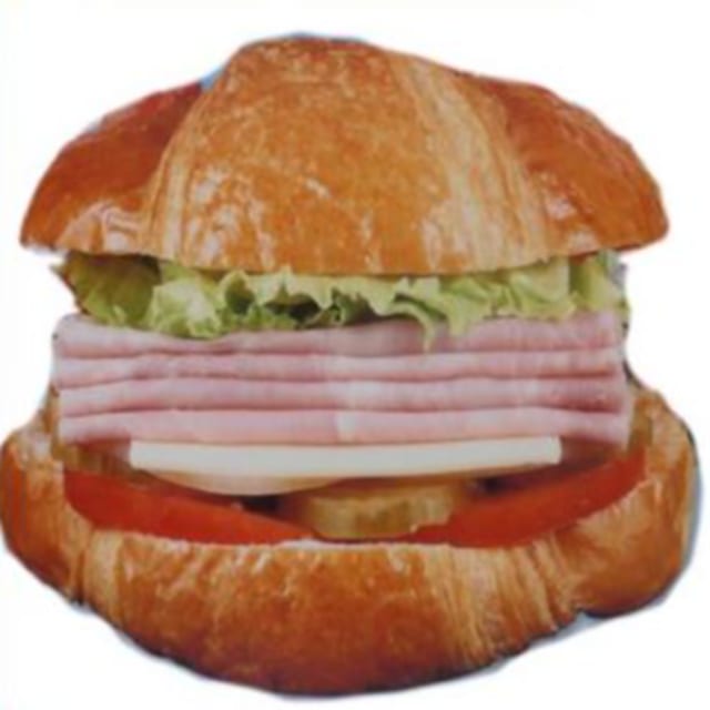Ham & Swiss Sandwich.