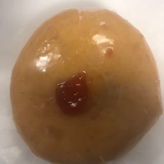 Strawberry filled Donut